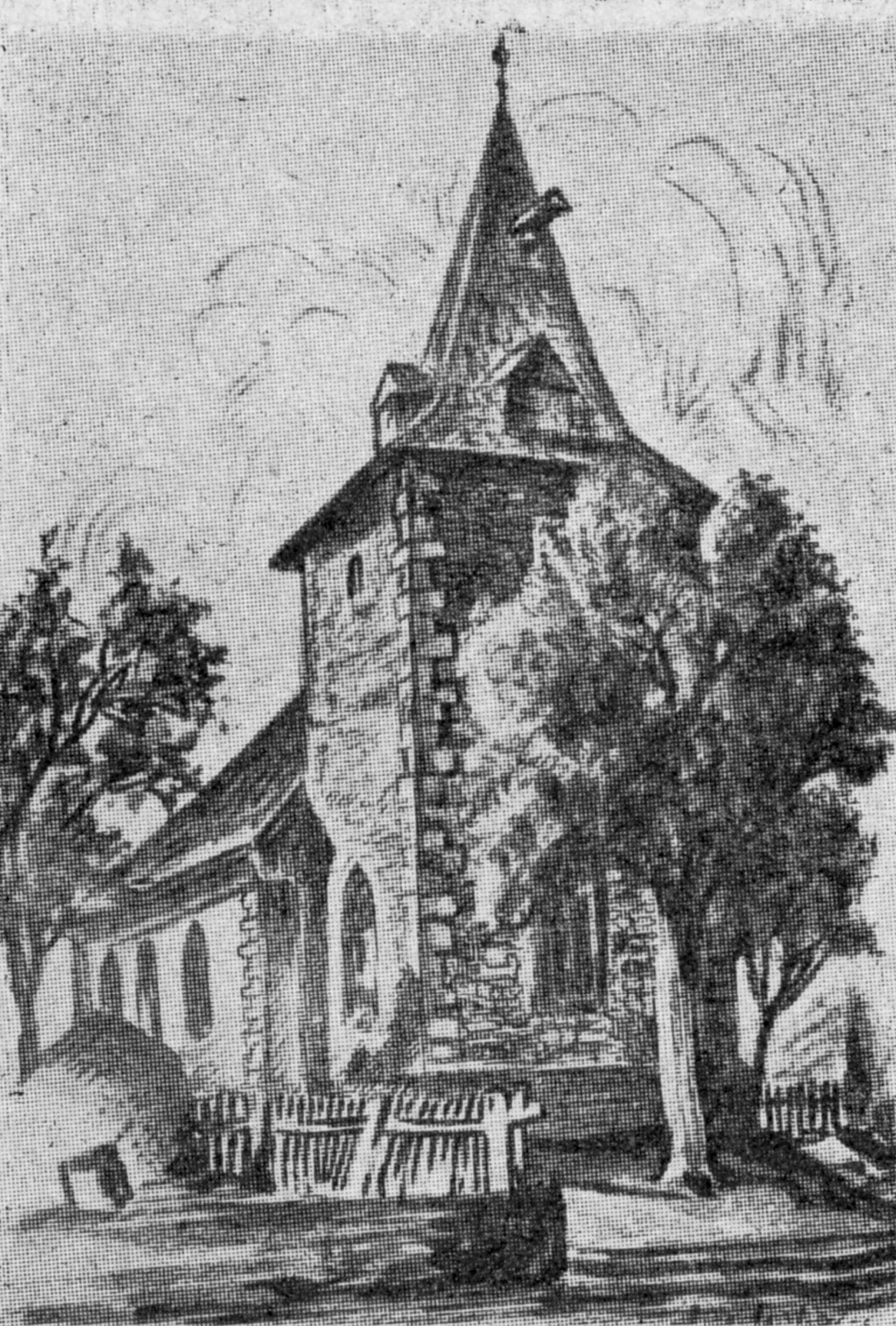 Die Kapelle in Lüerdissen bei Eschershausen